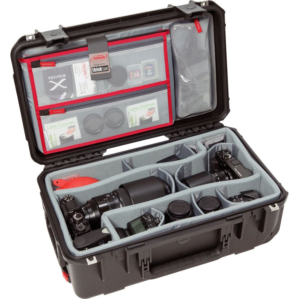 SKB iSeries 2011 7 Case with Think Tank Photo Dividers & Lid Organizer - Durable Camera Equipment Storage for Professional Photographers & Videographers - Perfect for Studio, Travel, and On-Location Shooting