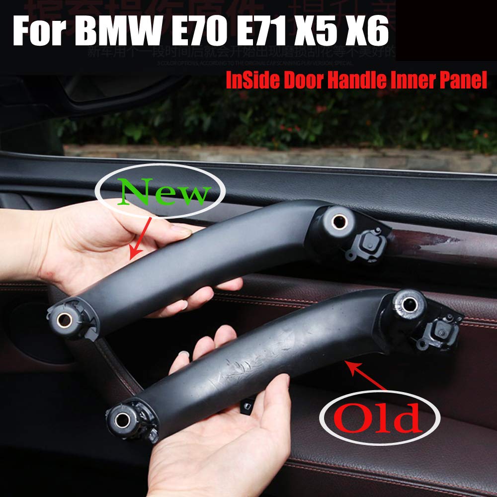 BMW X5 X6 E70 E71 E72 Door Handle Bracket - Right Front/Rear Passenger Side (Black) for Easy Replacement