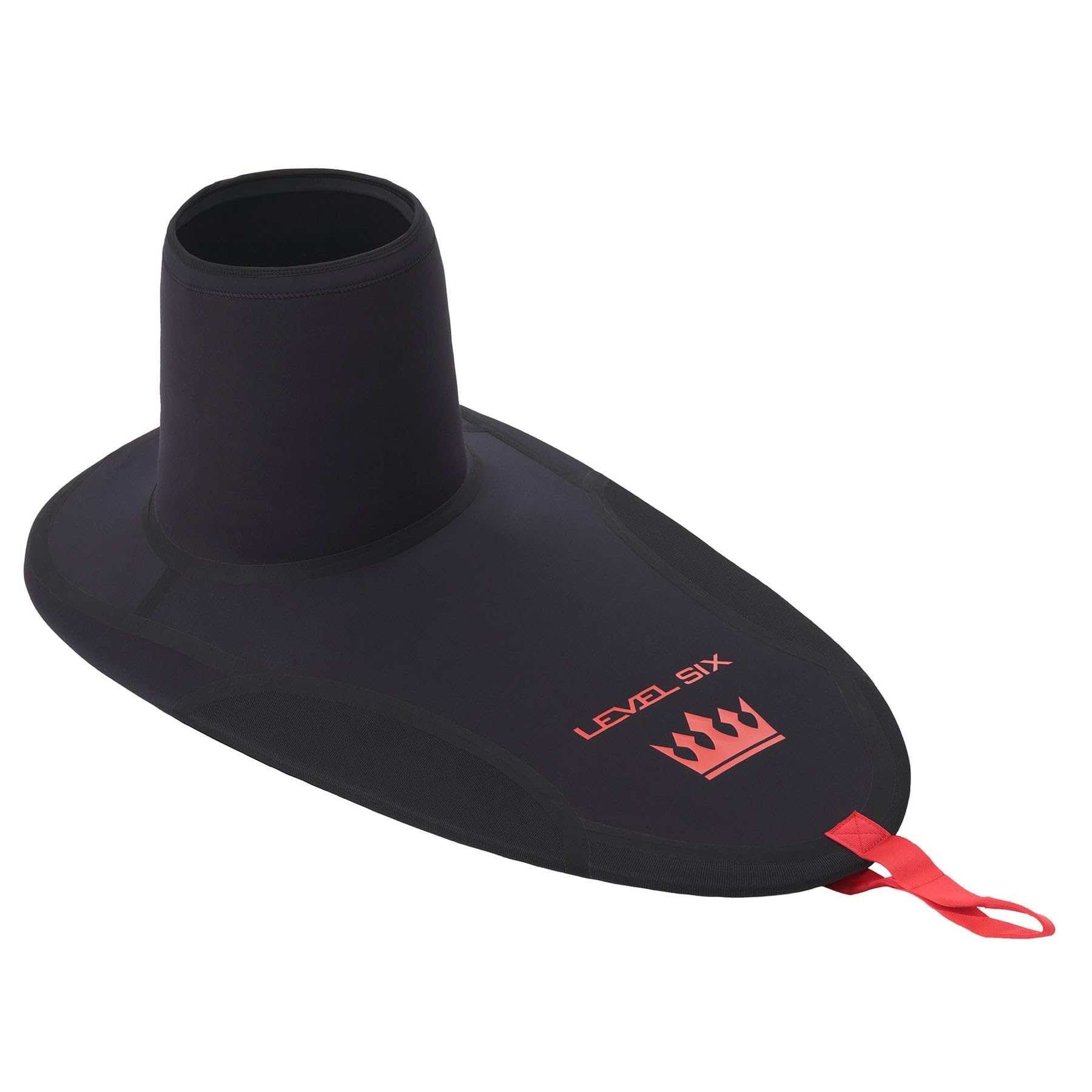 Level Six Standard Kayaking Spray Skirt - Small Size, Black Color | Waterproof Kayak Skirt for Whitewater & Sea Kayaking | Perfect for Outdoor Adventures & Water Sports