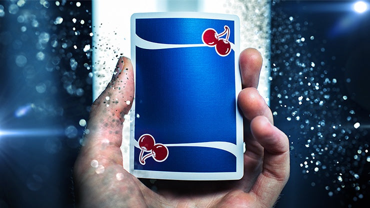 Cherry Casino Tahoe Blue Playing Cards - Premium Quality Poker Cards for Casino, Poker Nights & Card Games | Perfect for Blackjack, Texas Hold'em & Magic Tricks