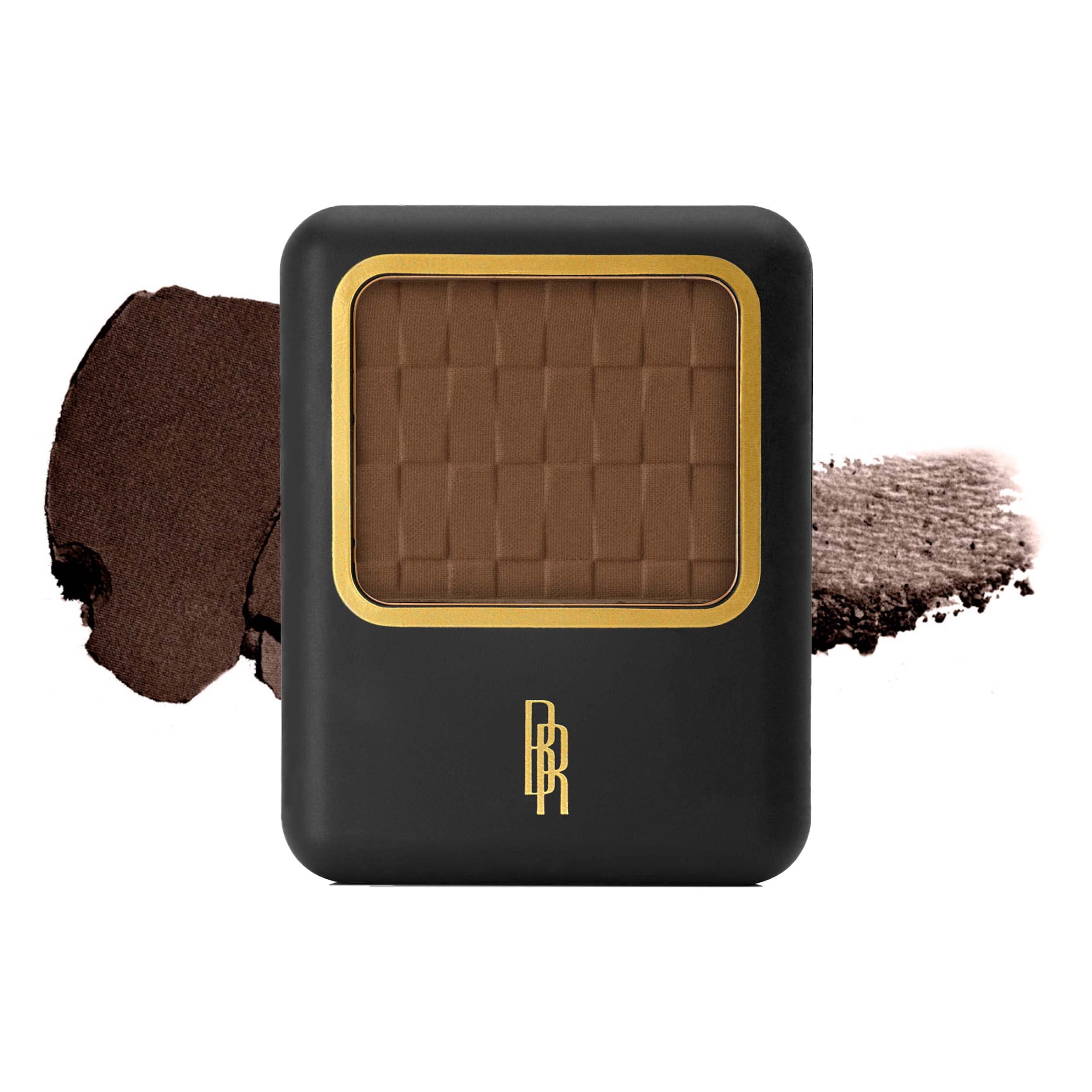 Black Radiance Pressed Powder - Deep Ebony 0.14 oz | Oil Control & Shine Reduction | Matte Finish for All-Day Wear | Perfect for Oily Skin & Touch-Ups On-The-Go