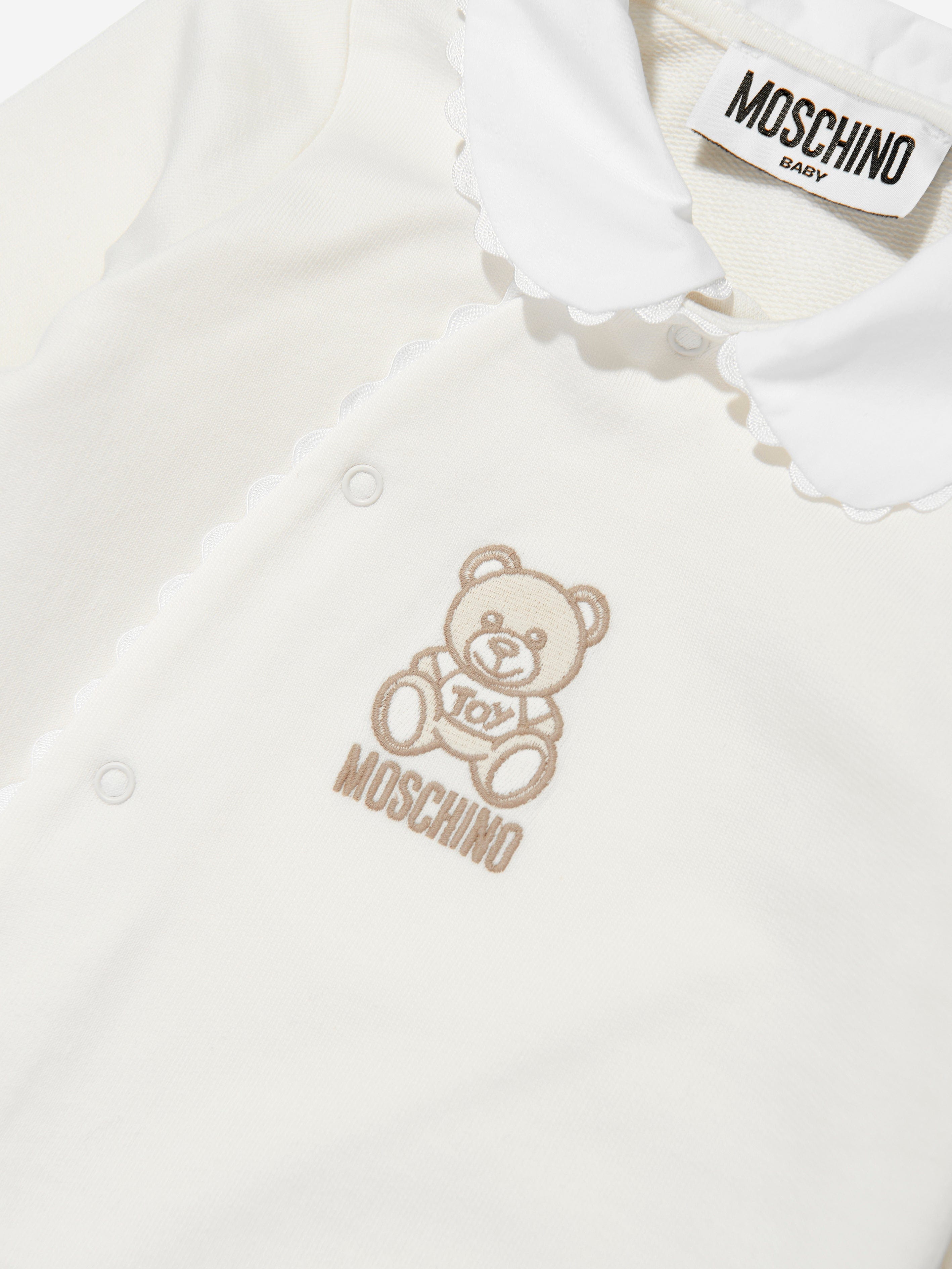 Adorable Ivory Baby Teddy Bear Romper - Soft & Comfortable Newborn Outfit for Photos, Playtime & Special Occasions