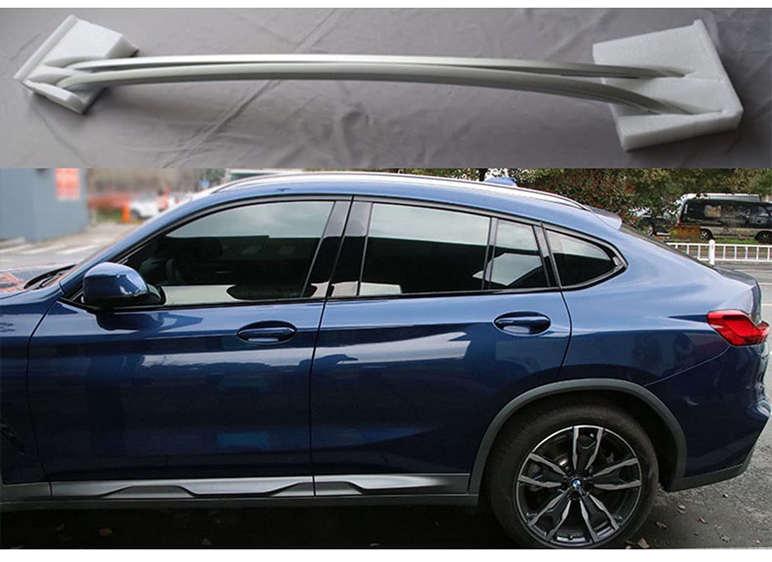 Premium Aluminum Alloy Roof Rack Cross Bars & Cargo Box for BMW X4 G02 (2018-2020) | Heavy-Duty Car Roof Rails for Outdoor Adventures, Camping & Road Trips