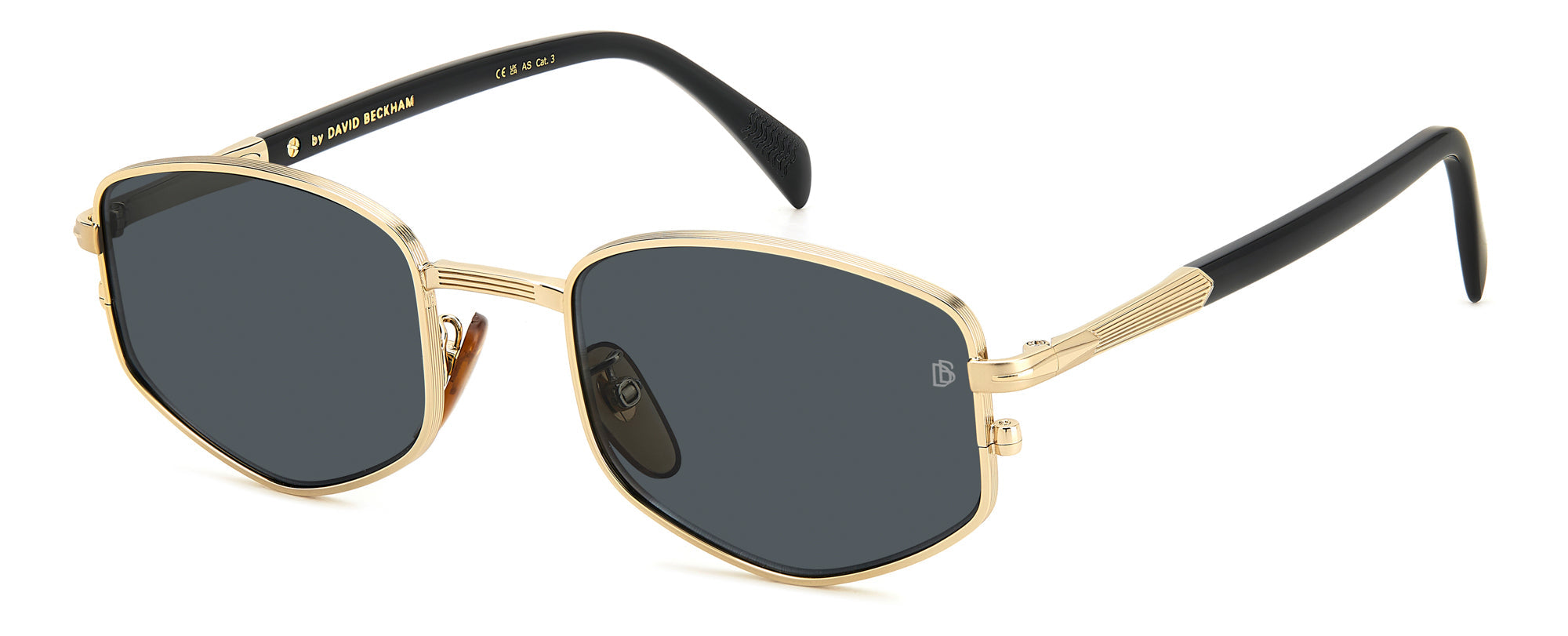David Beckham DB1129/S Men's Sunglasses - Polarized UV Protection Aviator Style for Driving, Outdoor & Fashion
