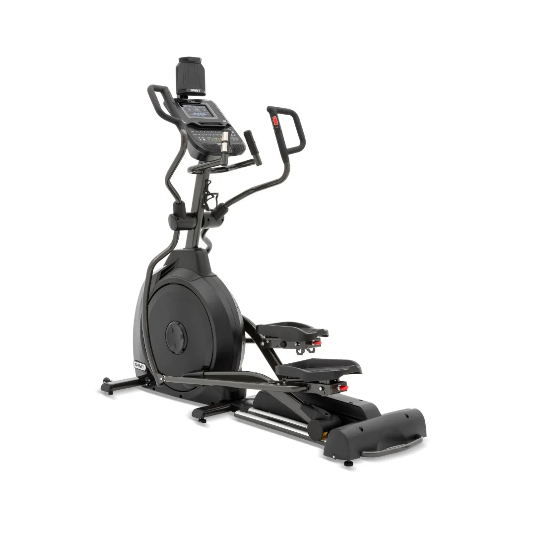 Spirit XE395V2 Elliptical Machine - Low Impact Cardio Trainer for Home Gym - Perfect for Small Spaces & Full Body Workouts