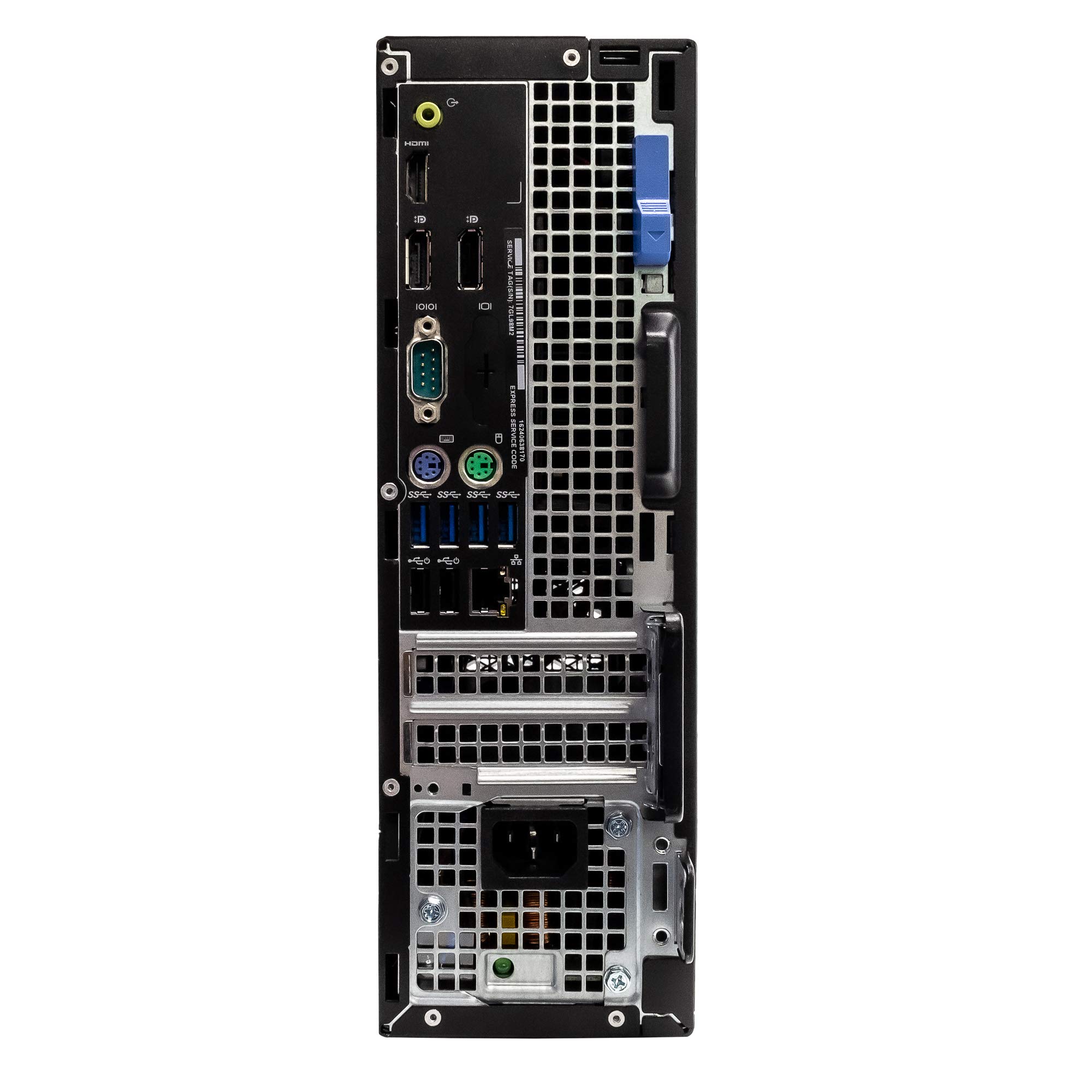 Refurbished Dell OptiPlex 7050 SFF Desktop Computer - Intel Core i5 (3.8GHz Turbo), 16GB DDR4 RAM, 500GB SSD + 1TB HDD, WiFi 5G, Bluetooth, Windows 10 Pro - Includes 24