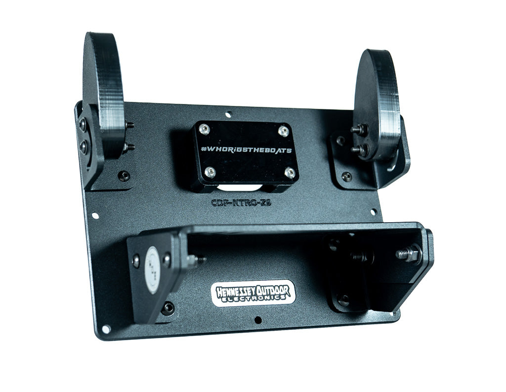 H.O.E. Single Console Mount System for Nitro Z7 Z8 Z9 Boats (2014 & Older) - Perfect for Fishing Rod Holders & Marine Electronics Installation