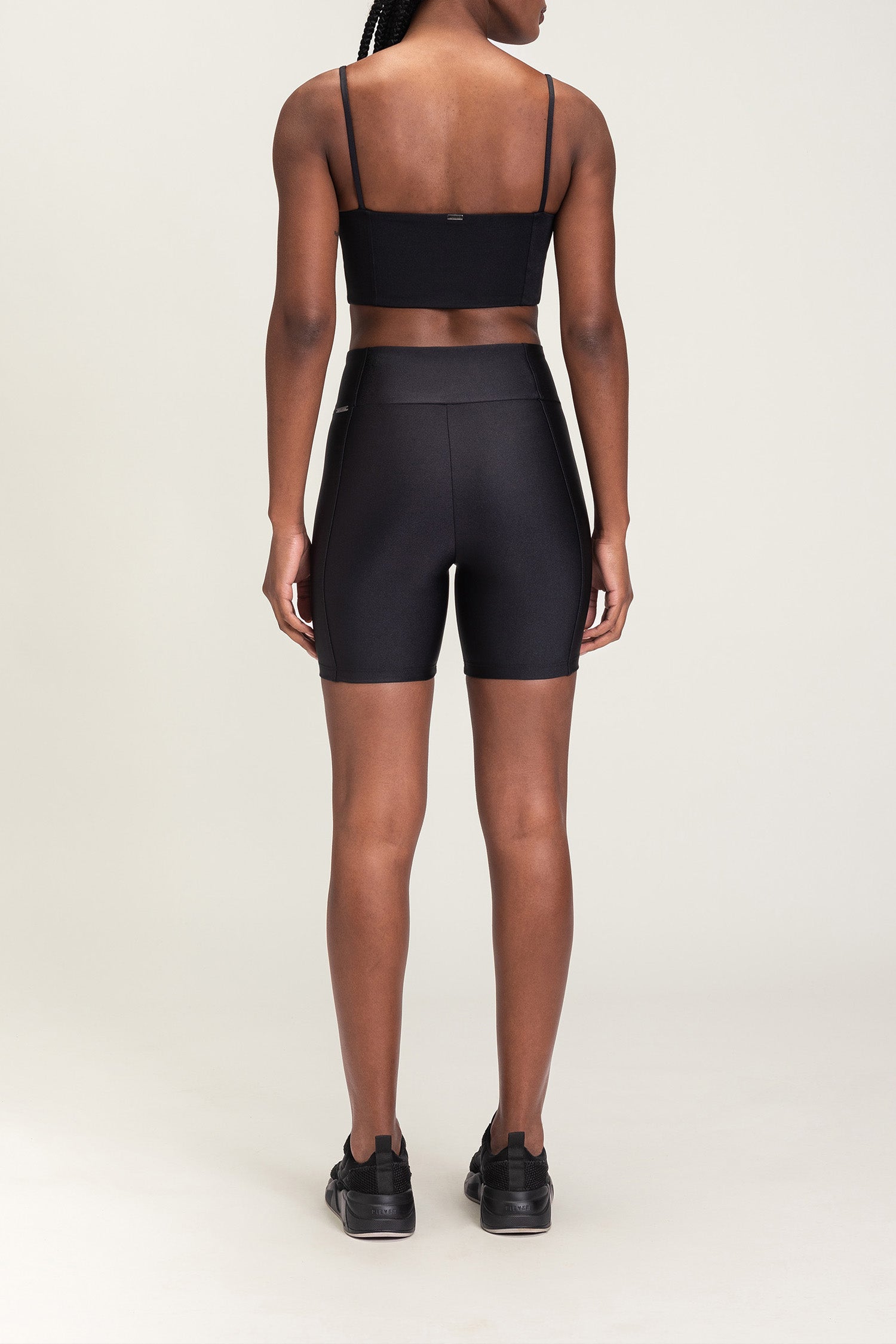 Premium Neoprene Shine Shorts for Women & Men - High Waist Workout Shorts with Compression - Perfect for Gym, Running, Yoga & Beachwear