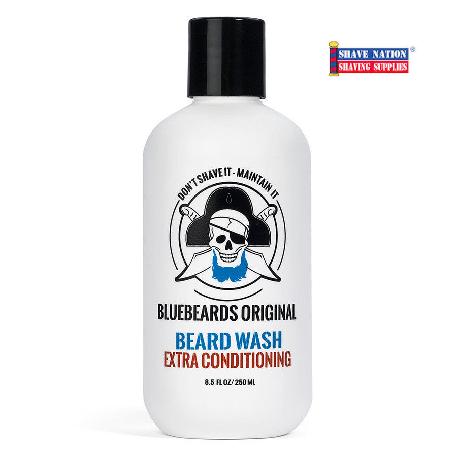 Bluebeards Original Beard Wash & Conditioner - Natural Beard Care for Soft, Healthy Facial Hair | Perfect for Daily Grooming & Styling