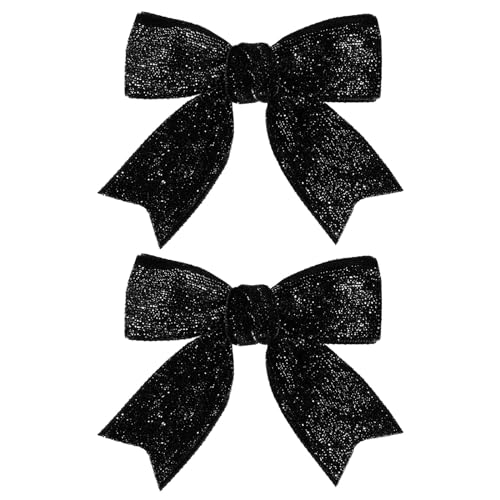 Glitter Velvet Black