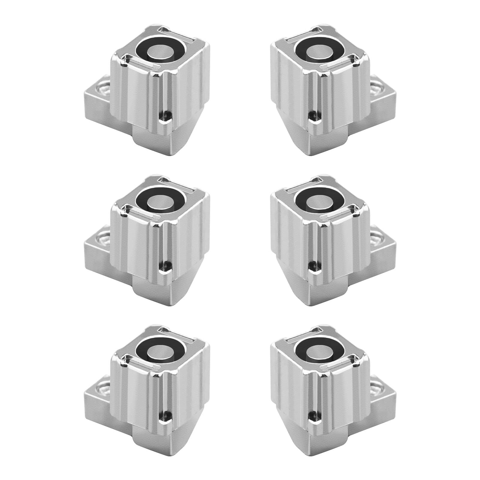 ECSiNG 3 Pairs Metal Locking Clips for Nintendo Switch Joy-Con Controller Repair - Left & Right Replacement Parts - Gaming Accessories for Switch Console Fix & Maintenance
