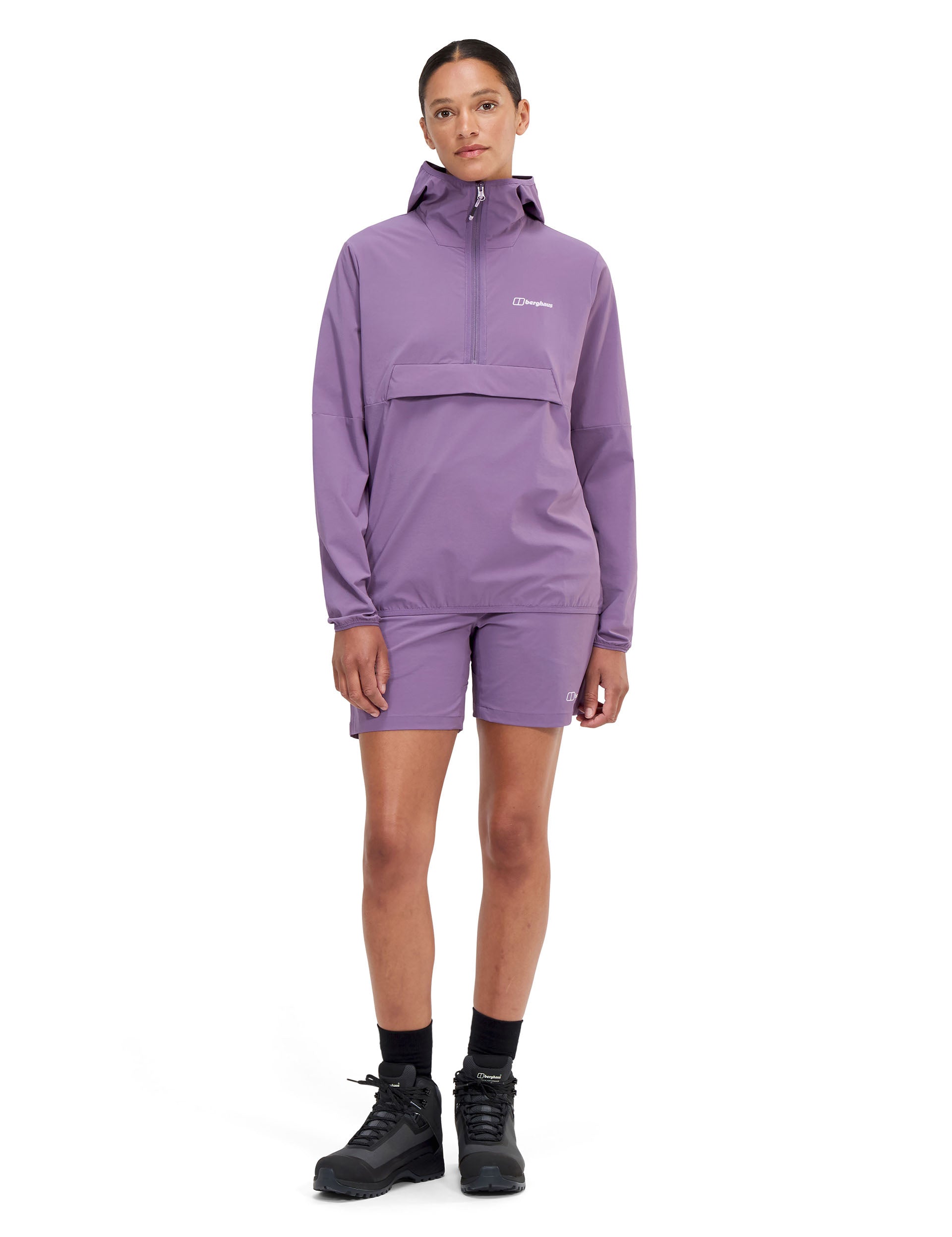 Wandermoor Windproof Smock Jacket - Lightweight Water-Resistant Outdoor Windbreaker for Hiking, Camping & Travel - Aura Collection