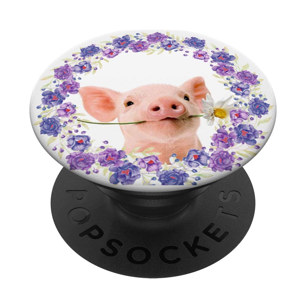Adorable Baby Piglet Phone Holder Stand - Pink Cute Pig-Shaped Cell Phone Stand for Desk, Perfect Gift for Kids & Pig Lovers - Ideal for Home, Office & Travel Use