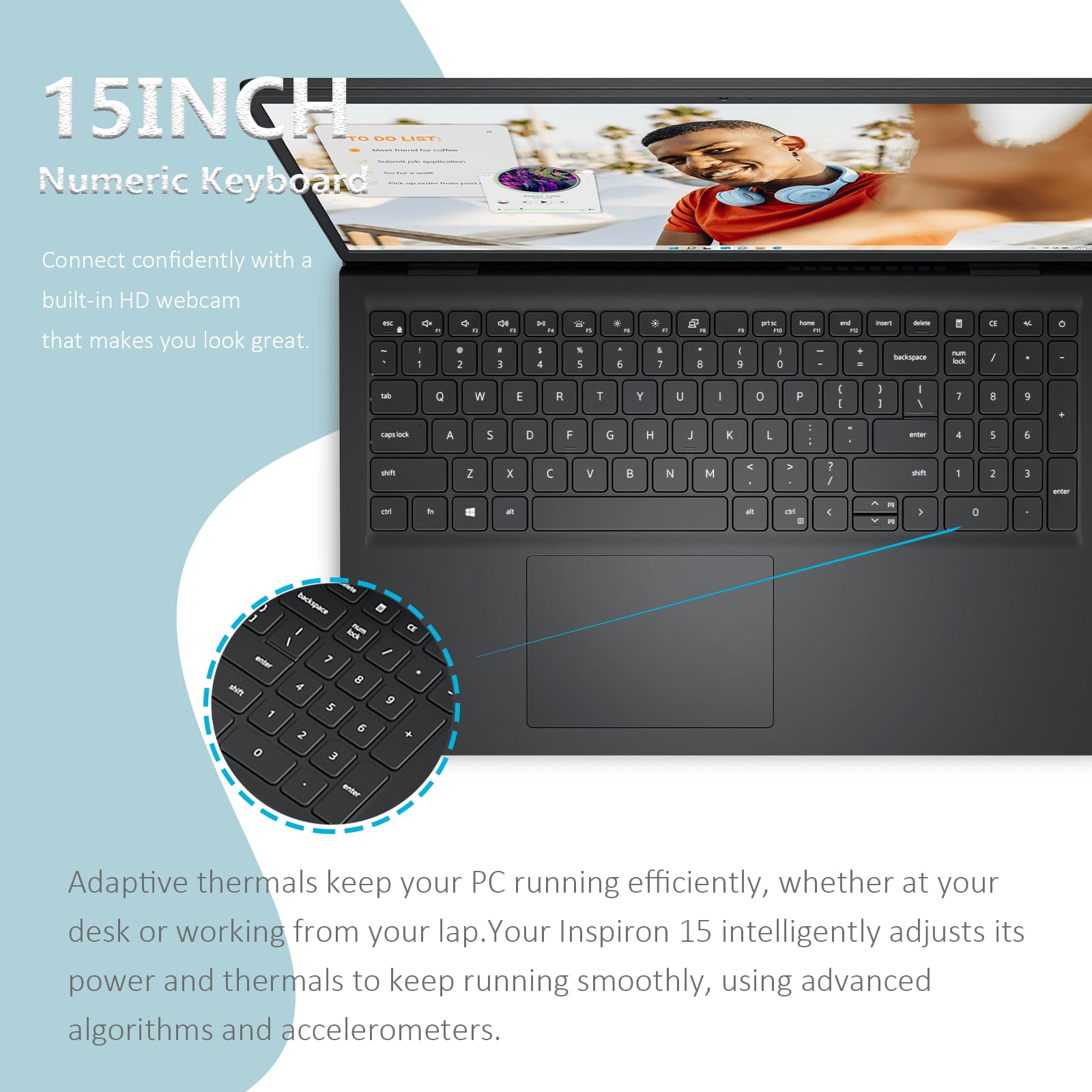 Dell Inspiron 15 3535 Business Laptop - 15.6