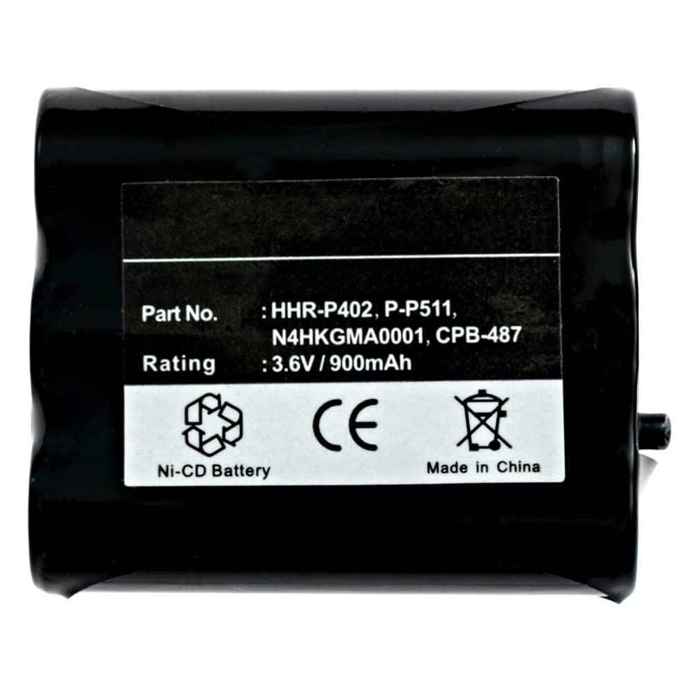 Synergy Digital Empire Cordless Phone Batteries - 3-Pack Ni-CD 3.6V 900mAh Replacement for Radio Shack 23-932 | Ultra High Capacity | Perfect for Home & Office Cordless Phones