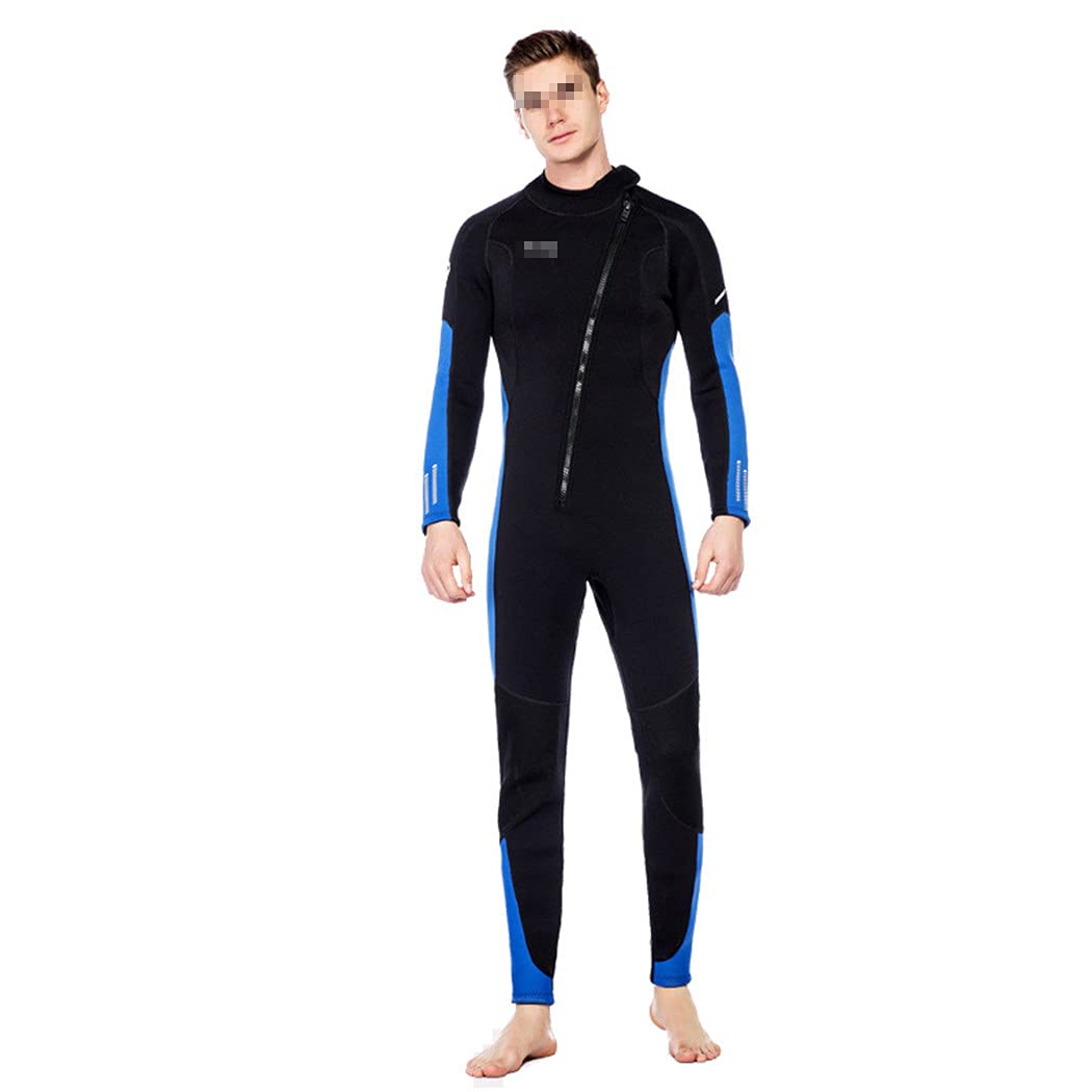 3mm Neoprene Wetsuit for Men & Women - Scuba Diving, Spearfishing, Snorkeling & Surfing Thermal Swimsuit - Full Body One Piece Set for Cold Water Activities