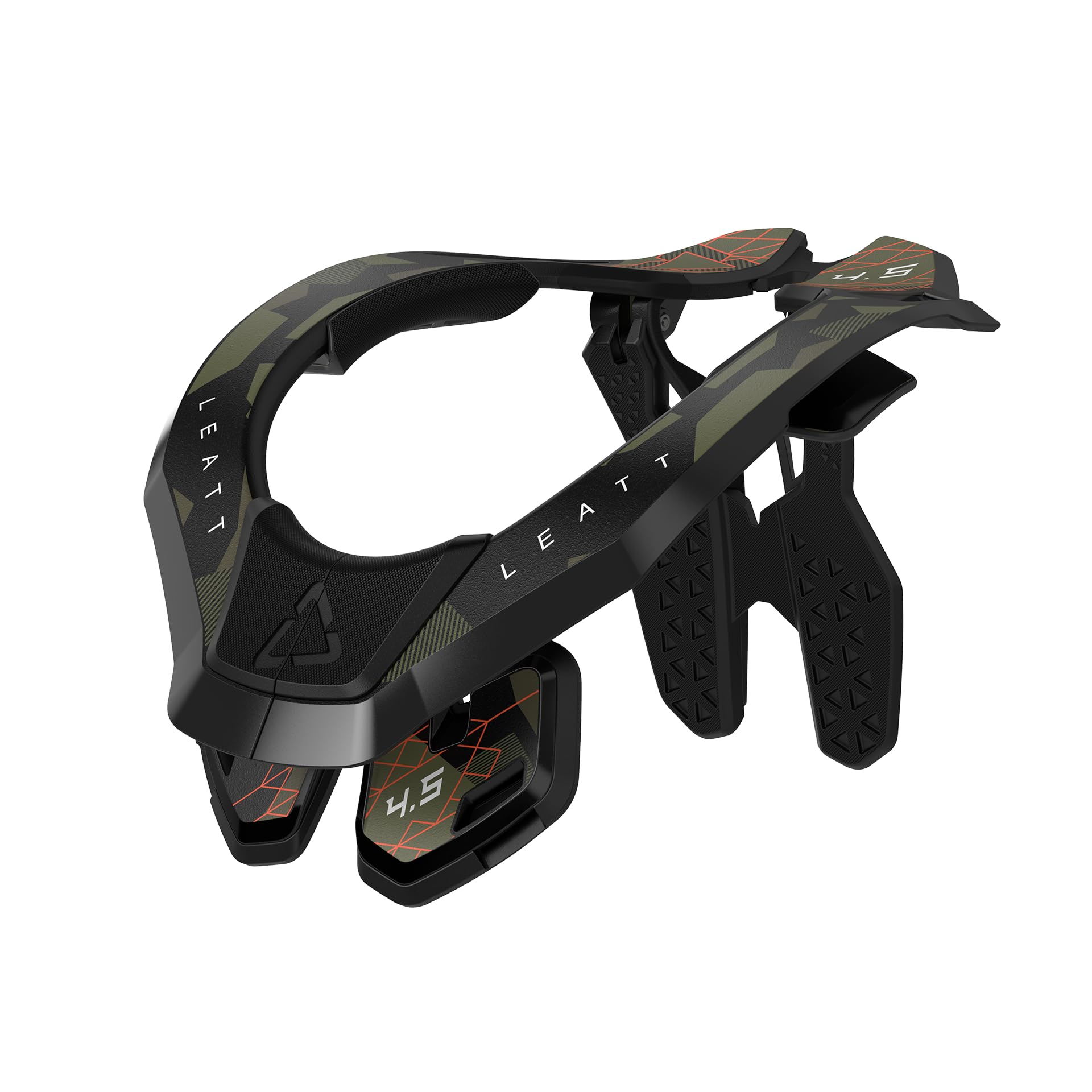 Leatt Neck Brace 4.5 for Motocross & Off-Road Riding - Red (S/M) - Protective Gear for MX, ATV & Dirt Bike Racing