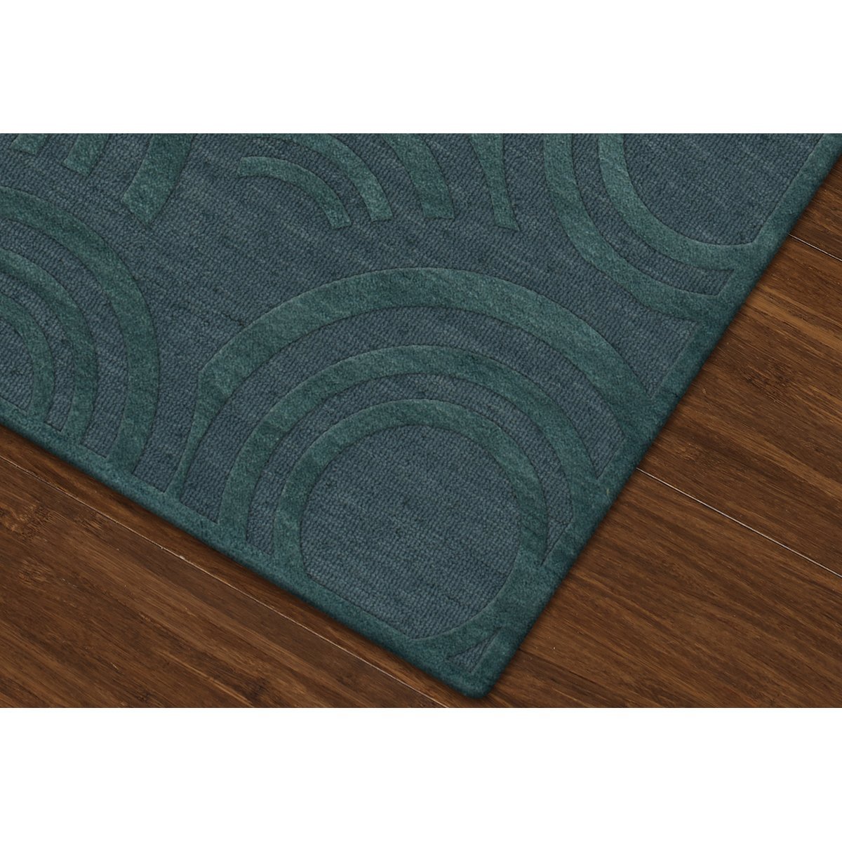 Dalyn Rugs Dover DV3 Area Rug - 12' x 18' Teal Blue Handmade Rug for Living Room, Bedroom & Dining Room Decor