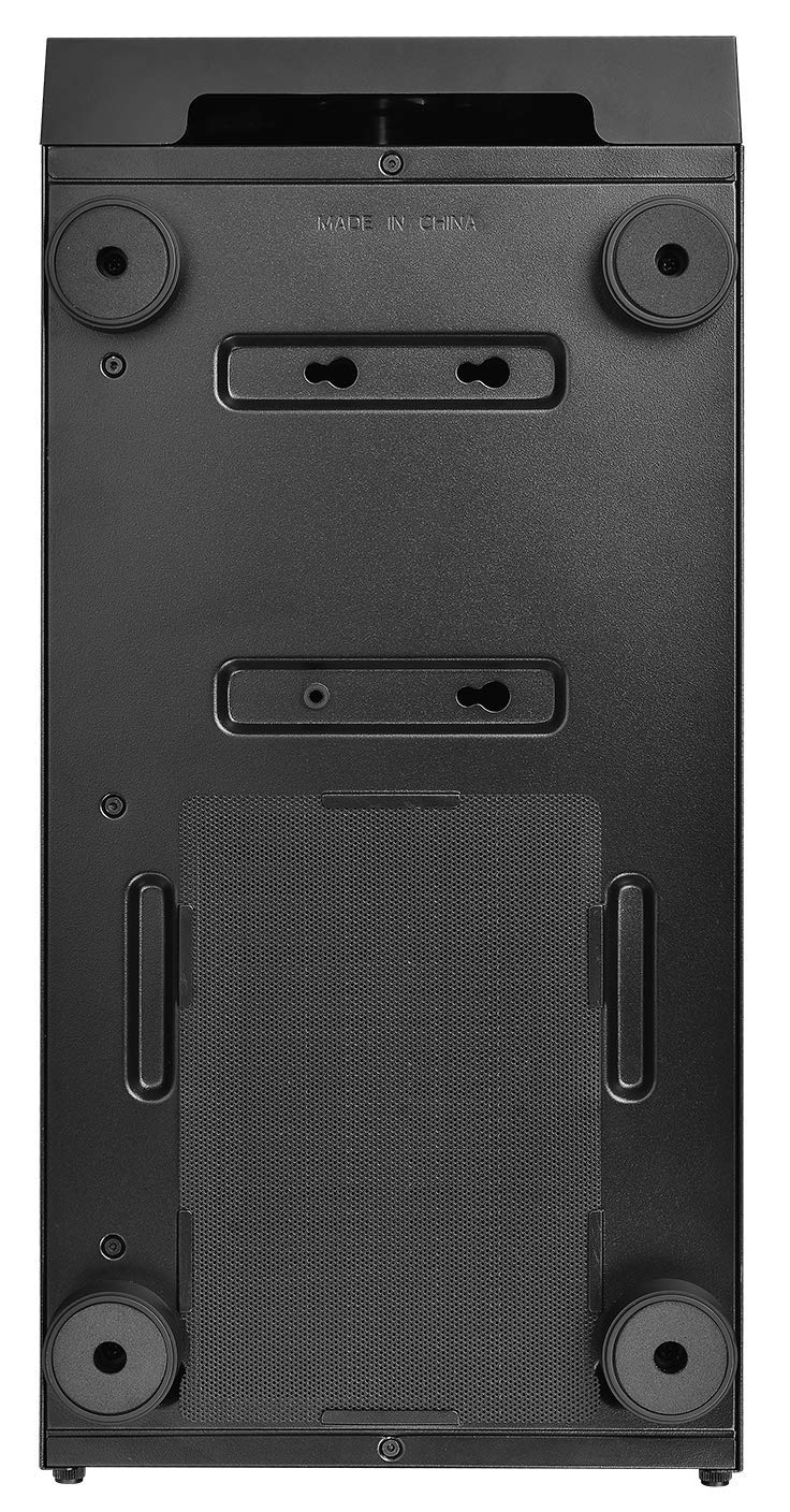 Thermaltake Versa H17 Black Micro ATX Mini Tower Gaming PC Case - Compact Computer Case with 120mm Rear Fan Pre-Installed | Perfect for Small Form Factor Gaming Rigs & Home Office Setups