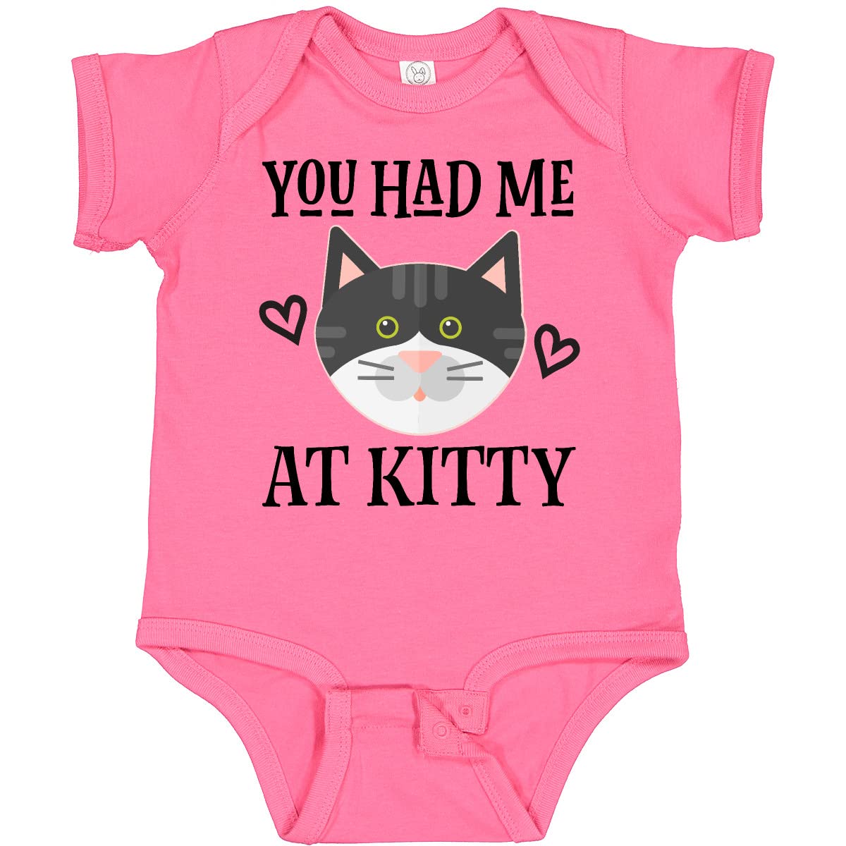 Inktastic Adorable Kitty Cat Baby Bodysuit - Soft Cotton Infant Onesie for Newborns & Toddlers - Perfect for Playtime, Photo Shoots & Everyday Wear