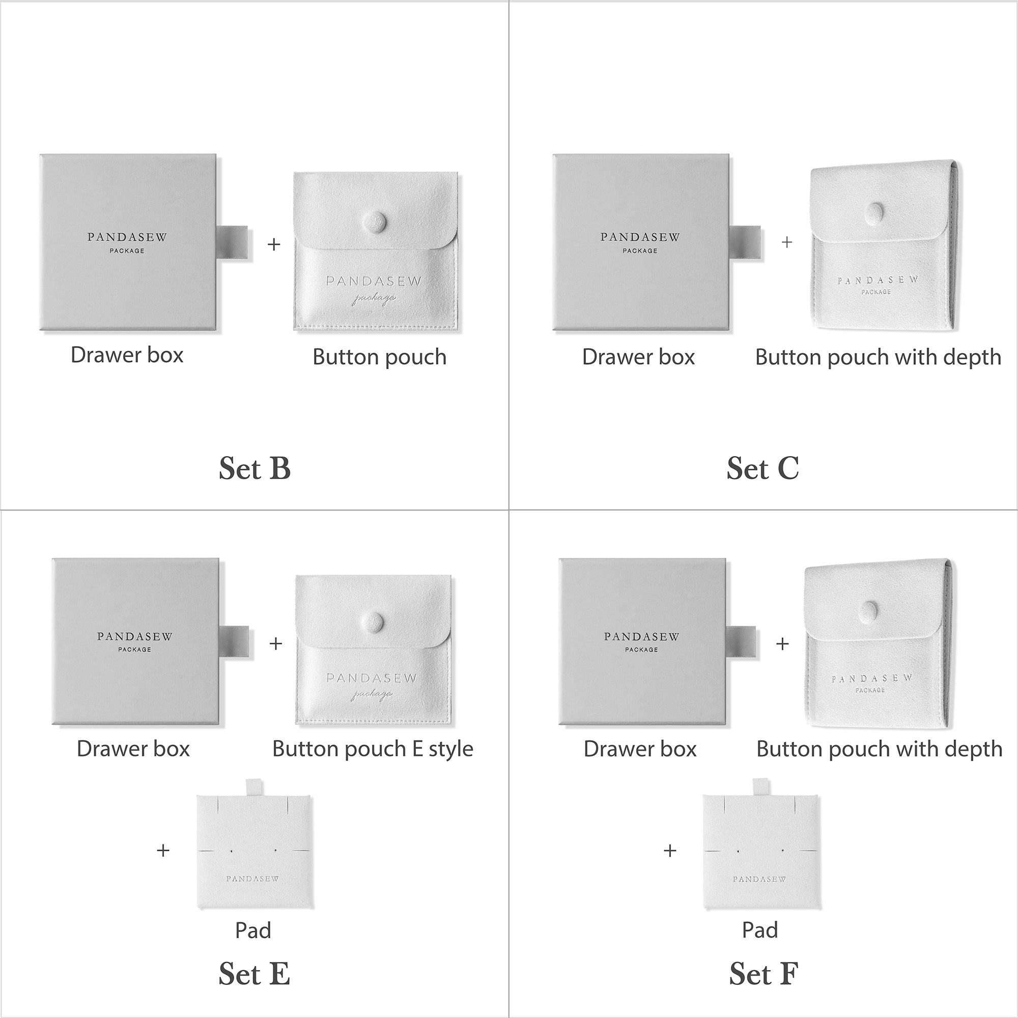 50pcs 9x9x3.5cm White Paper Jewelry Drawer Box with Velvet Pouch - Custom Logo Jewelry Packaging for Rings, Earrings & Necklaces - Perfect for Retail Stores, Wedding Favors & Gift Boxes (BX 146)