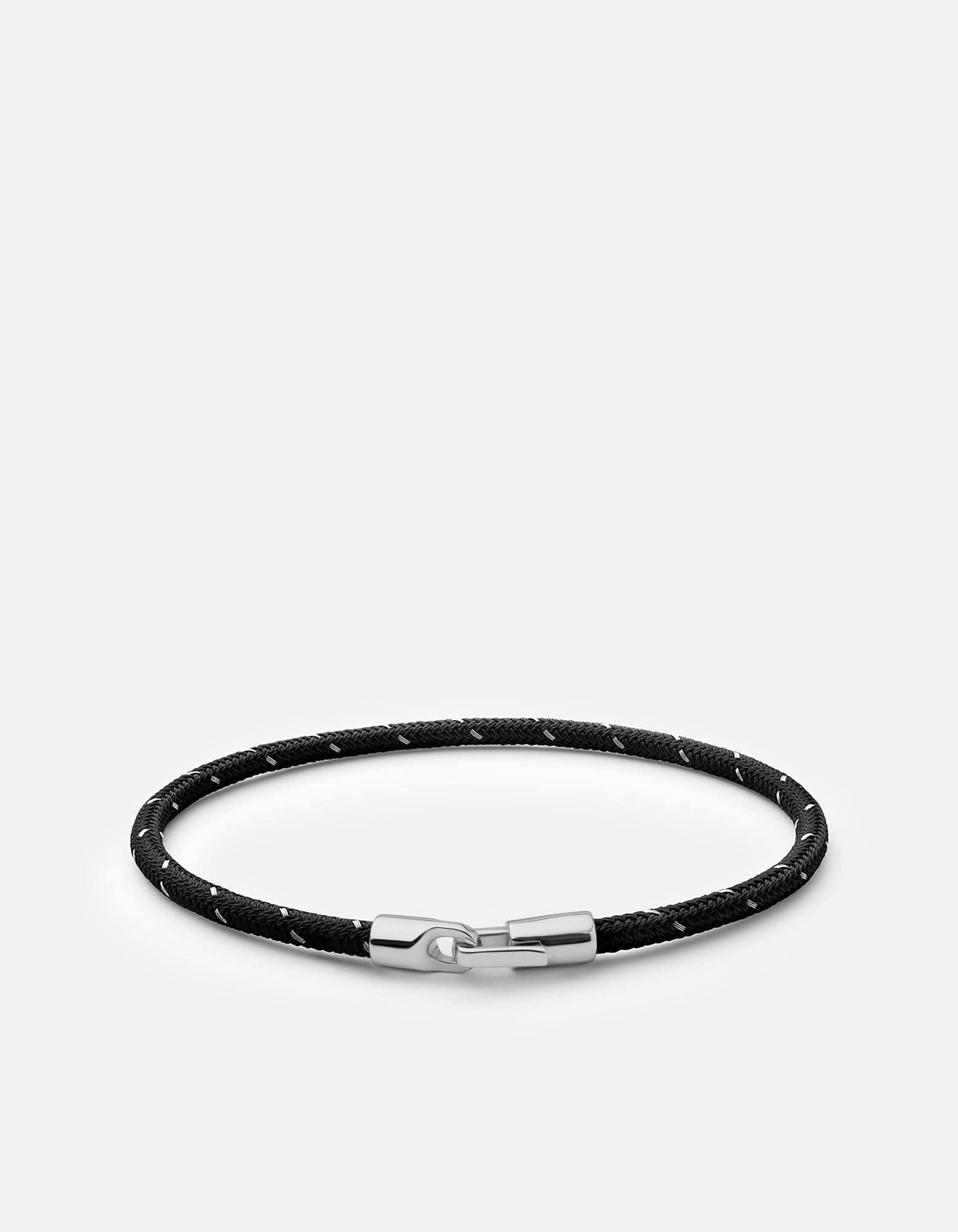 Cruz Rope Bracelet for Women - Sterling Silver Jewelry - Elegant Handmade Friendship Bracelet - Perfect for Gifts, Parties & Everyday Wear
