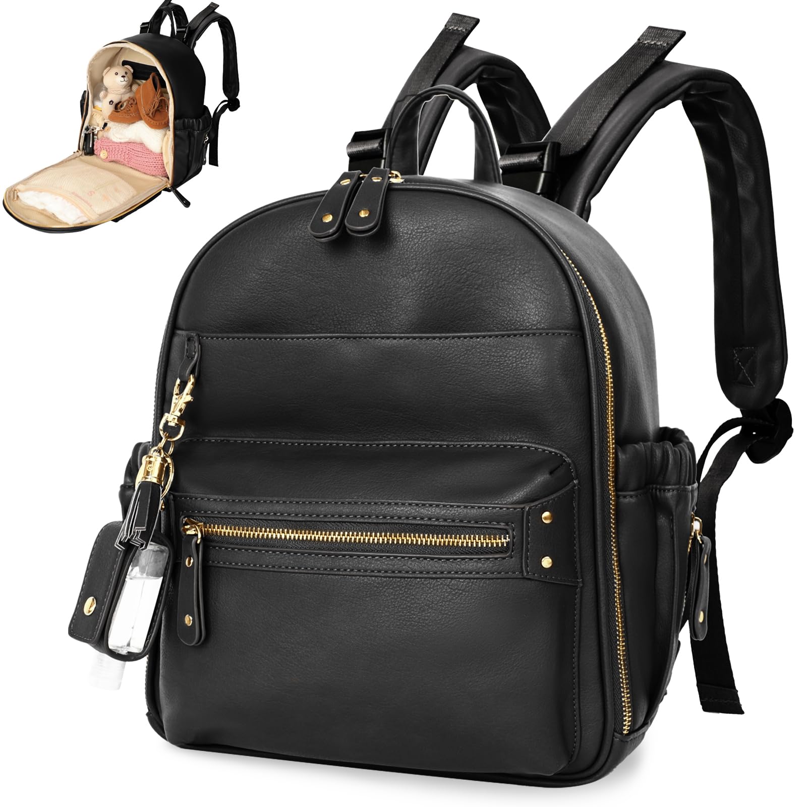 Mini Diaper Bag - Compact & Stylish Baby Essentials Organizer for On-the-Go Parents | Perfect for Travel, Shopping & Daily Outings