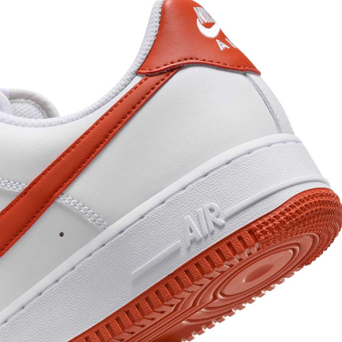 Nike Air Force 1 '07 White Dragon Red - Men's Basketball Sneakers for Casual Wear & Street Style