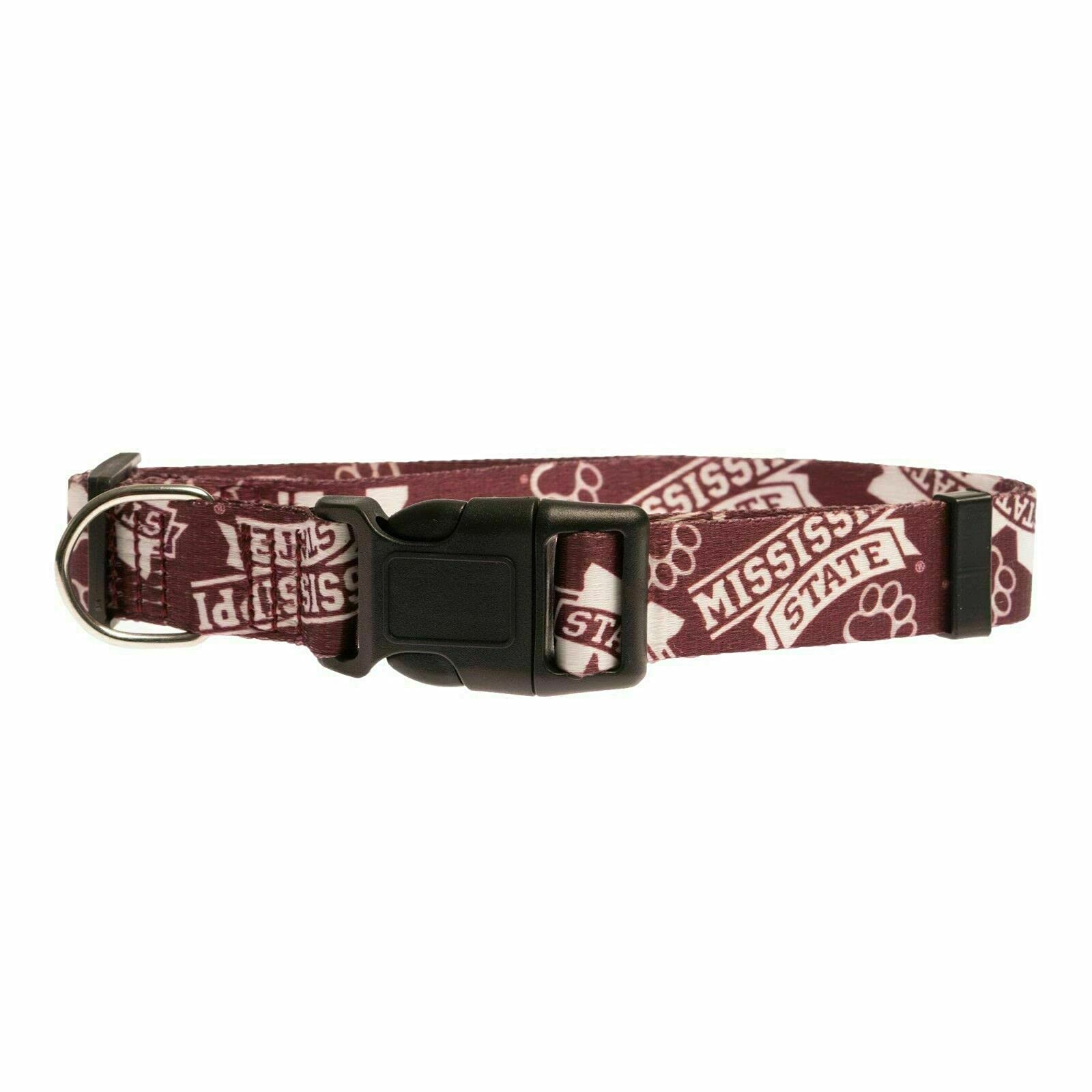 Official NCAA Team Logo Pet Collar - Durable & Adjustable Dog Collar for College Sports Fans - Perfect for Game Day, Training & Daily Walks