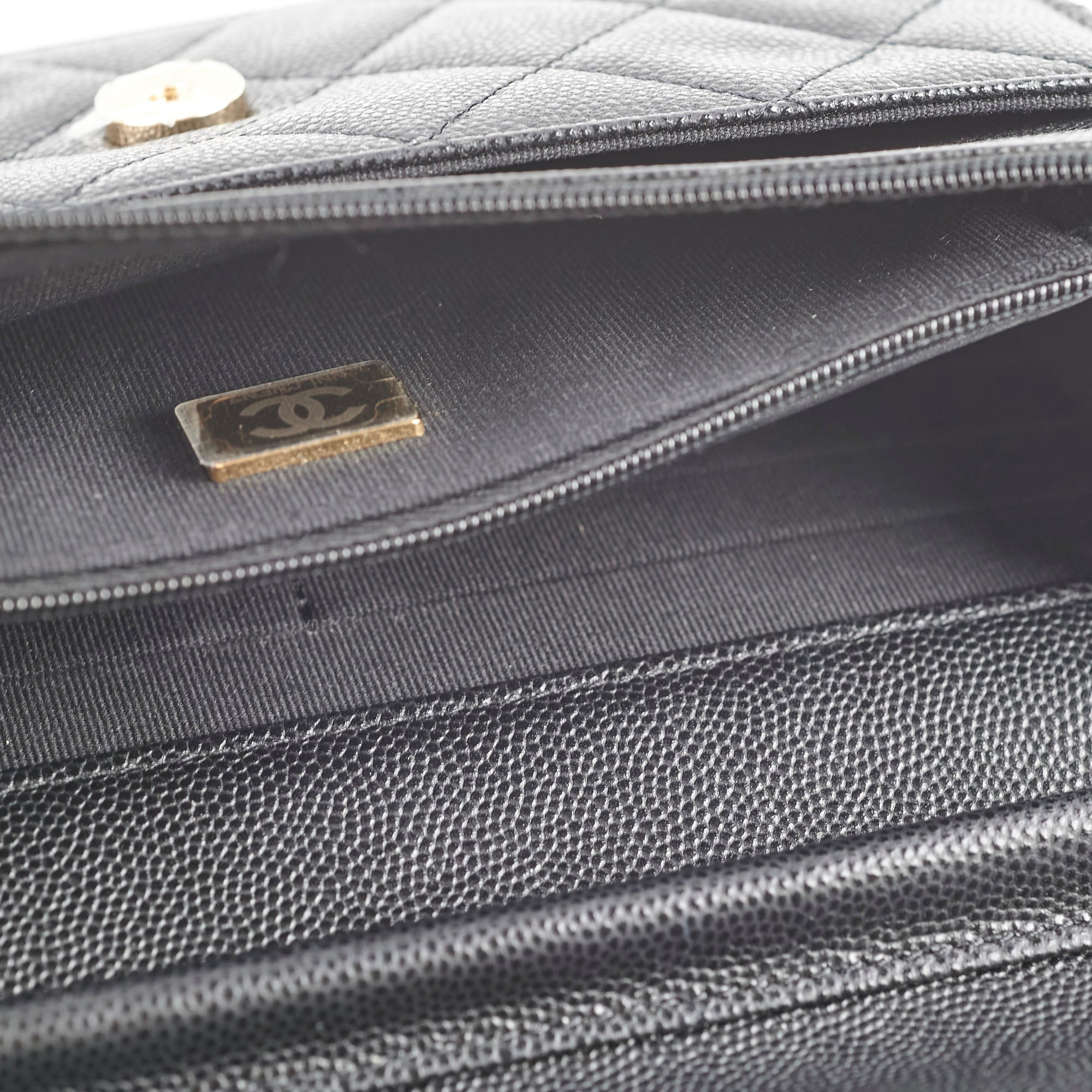Authentic Chanel Caviar Wallet On Chain WOC Black Microchipped - Luxury Crossbody Bag for Women, Perfect for Evening Events & Daily Use