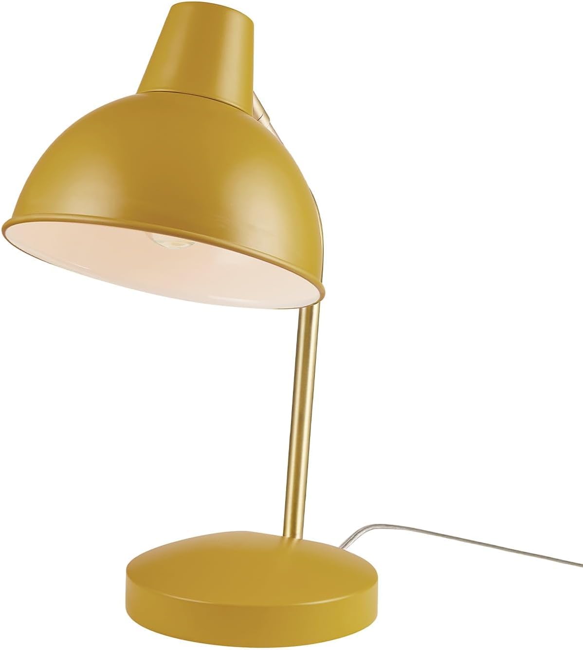 22-Inch Modern Table Lamp for Nightstand & Bedroom - Adjustable Brightness LED Desk Lamp for Living Room, Dining Room, Home Office & Entryway - Perfect for Reading, Working & Ambient Lighting