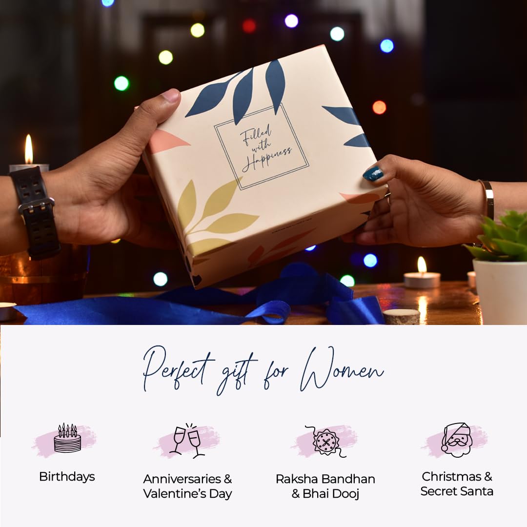 Elegant Birthday Gift Set for Women - 2-Piece Box with Black Amber Lavender Scented Candle (60g) & Tennis Bracelet | Perfect Anniversary Present for Wife, Mother's Day Gift for Mom, Special Occasion Present | Ideal for Romantic Surprises, Spa Nights, and Memorable Celebrations