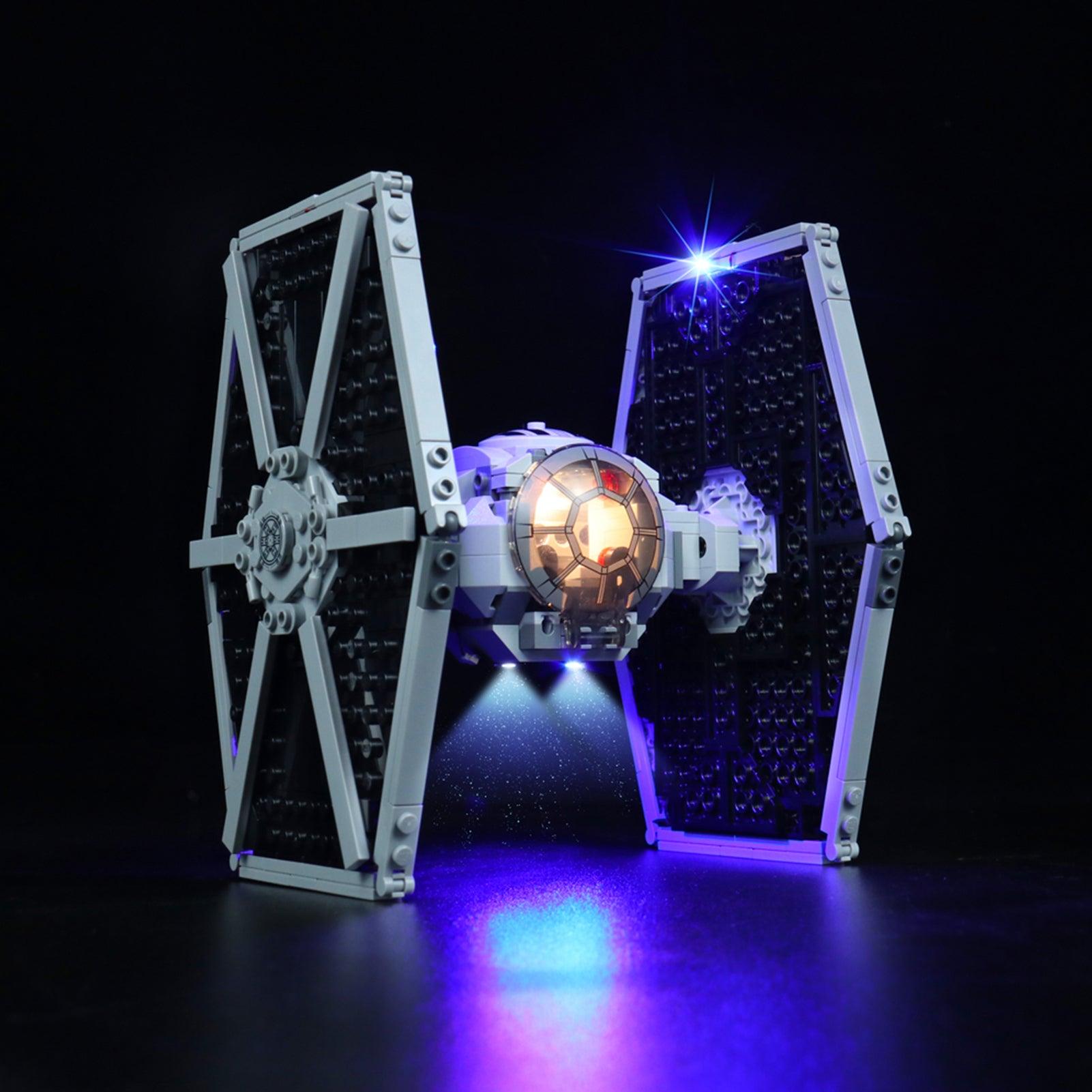 Best Light Kit for Lego Star Wars Imperial TIE Fighter 75300 - Enhance Your Model with LED Lights for Display & Nighttime Play