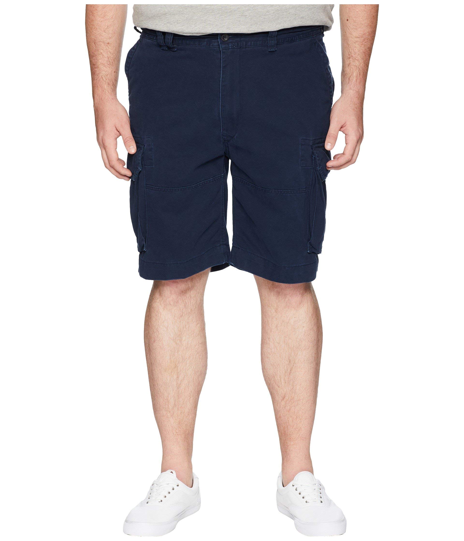 Ralph Lauren Men's Big & Tall Gellar Cargo Shorts - Comfortable Stretch Fit Casual Shorts for Summer, Outdoor Activities & Travel
