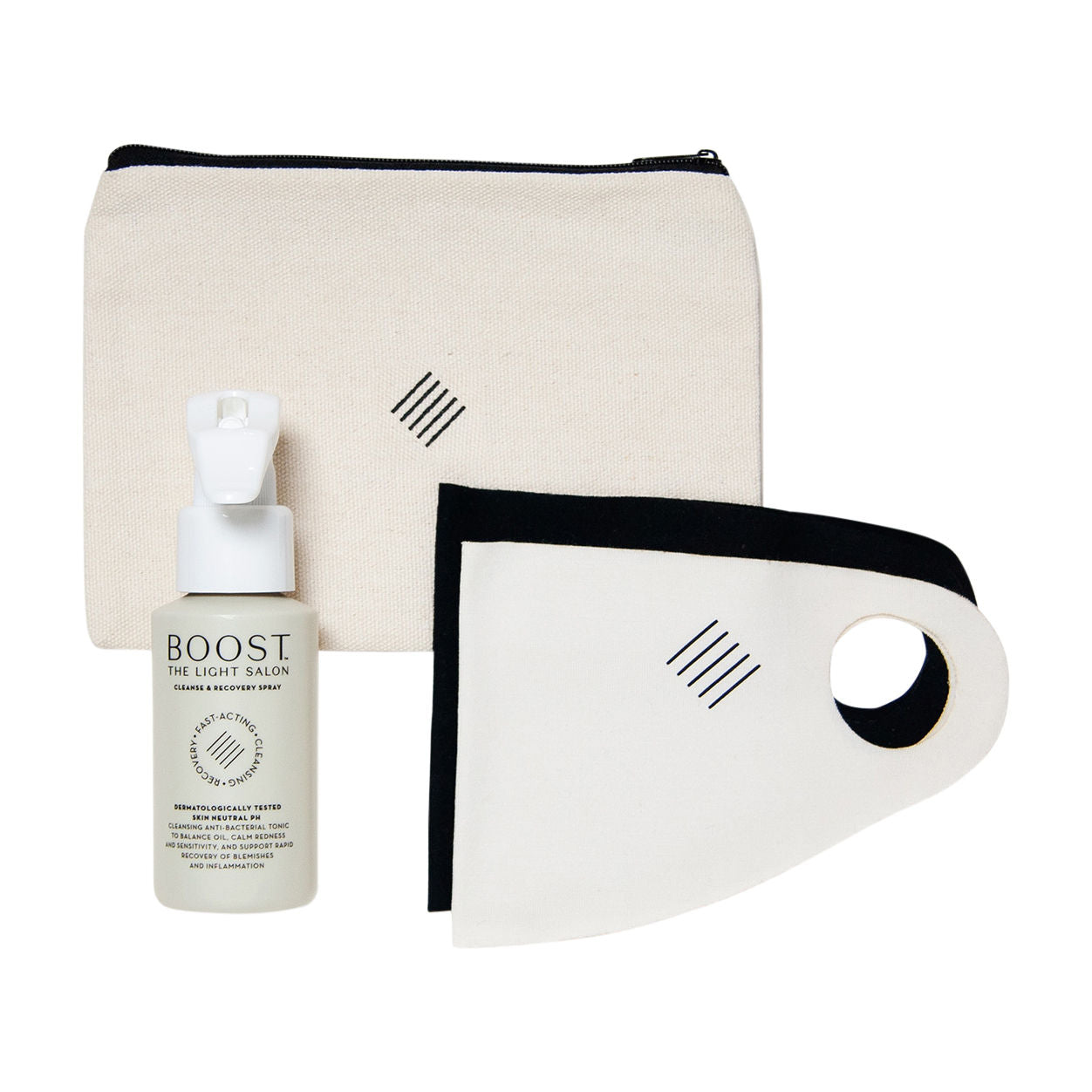 Antimicrobial Face Mask & Skin Repair Set for Daily Protection & Hydration - Perfect for Travel, Work & Outdoor Activities