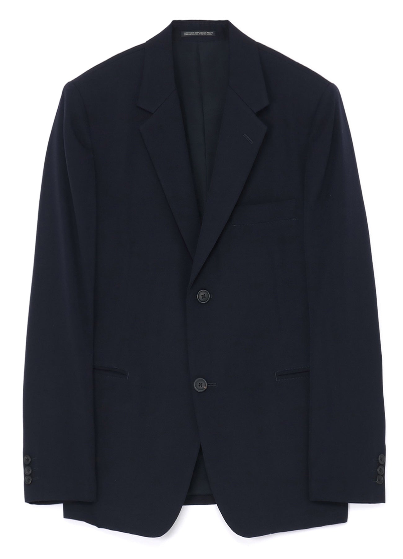 Premium Men's Gabardine Suit Jacket - Classic 2-Button Formal Blazer for Business, Weddings & Special Occasions