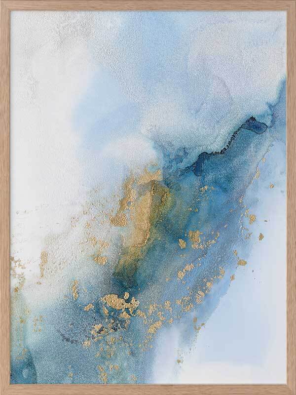 Cloudland I Framed Art Print - Modern Wall Decor for Living Room, Bedroom & Office - Premium Canvas Painting for Home & Office Decor