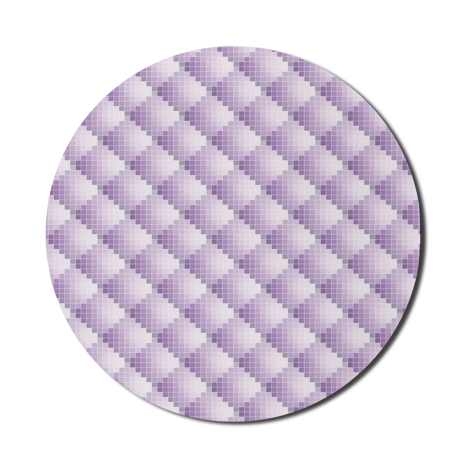 Ambesonne Round Non-Slip Gaming Mouse Pad - 8
