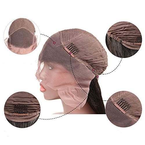 150% Density Brazilian Virgin Human Hair Lace Front Wig - Small Cap Body Wave with Baby Hair | Glueless Curly Lace Front Wig for Black Women | Pre-Plucked 9A Quality | 12 Inch Length | Perfect for Daily Wear, Special Occasions & Protective Styling