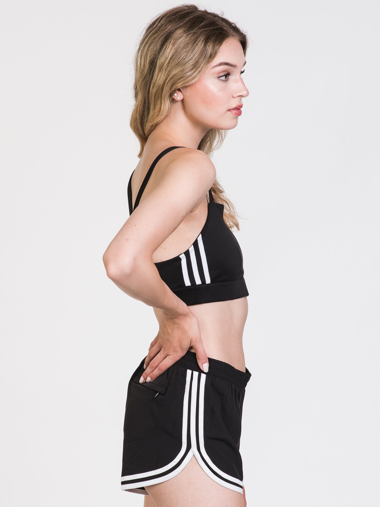 Adidas Double Strap Bra Top - Women's Workout & Yoga Sports Bra - Clearance Sale for Gym, Running & Fitness Activities