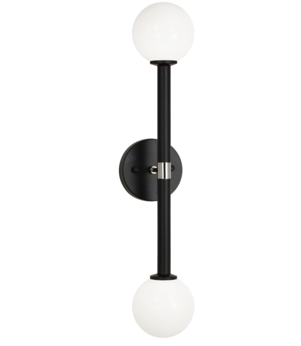 McKell Wall Sconce - Modern LED Wall Light for Living Room, Bedroom, and Hallway - Dimmable Indoor Lighting Fixture with Adjustable Arms - Perfect for Home Decor and Ambient Lighting