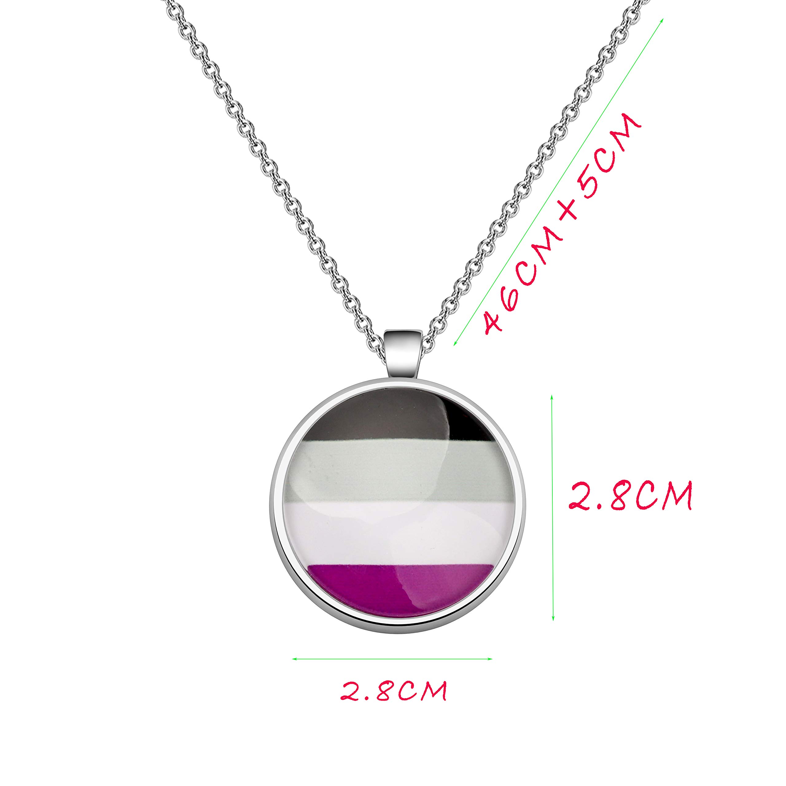 Rainbow Pride Keychain - LGBTQ+ Jewelry Gift for Gay, Bisexual & Transgender - Perfect for Pride Month, Coming Out & Ally Support