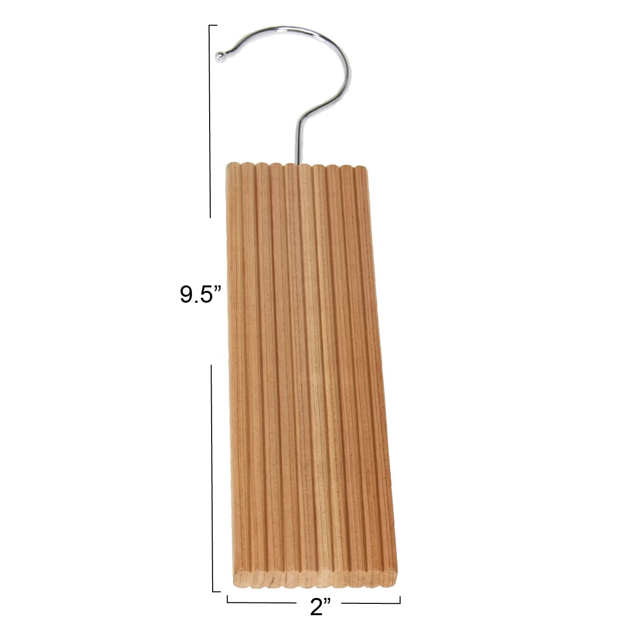 CedarFresh Cedar with Lavender Scented Closet Hangers - Natural Wooden Closet Organizers for Fresh & Fragrant Wardrobe - Perfect for Closets, Drawers and Storage Spaces