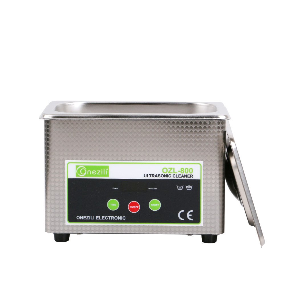 Professional Ultrasonic Cleaner Machine with Digital Timer - Smart Jewelry Cleaner for Rings, Necklaces, Eyeglasses, Watches, Dentures & Small Parts | Perfect for Home Jewelry Care, Optical Maintenance & Gun Cleaning