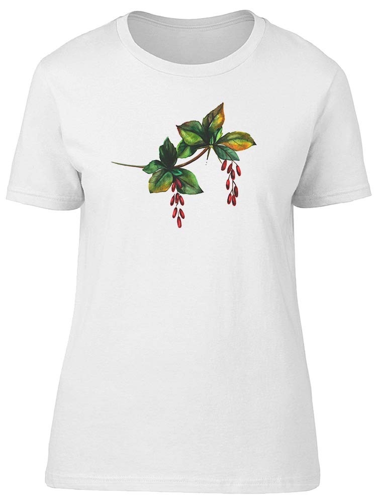Stylish Green and Red Berberry Women's T-Shirt - Casual Comfort for Everyday Wear, Gym, and Outdoor Activities