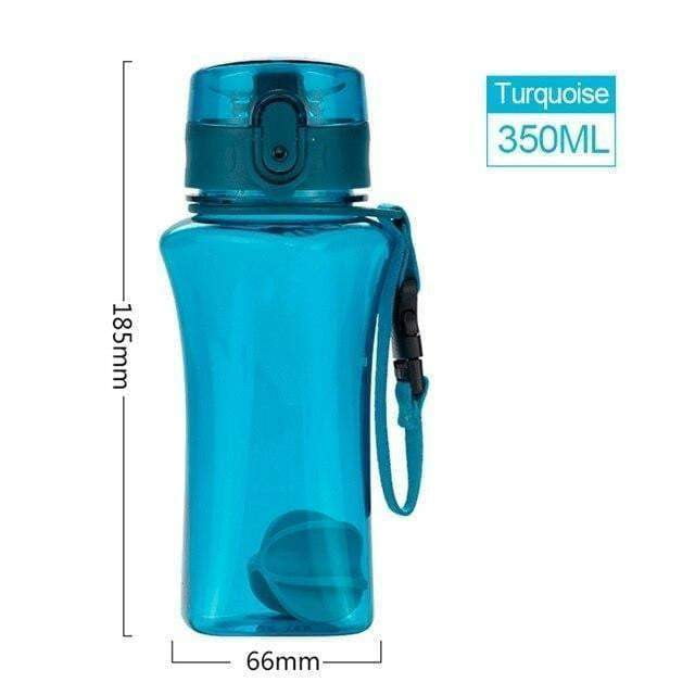 UZSPACE 350ml & 500ml Tritan Plastic Water Bottle - BPA Free Leak Proof Sports Water Bottle for Gym, Hiking, Camping & Travel - Portable Drinkware for Water, Tea, Juice & Cold Beverages