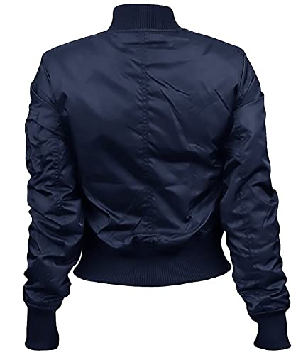 Top Gun Official MA-1 Bomber Jacket - Military Style Flight Jacket for Men & Women | Perfect for Halloween Costumes, Movie Cosplay & Aviation Enthusiasts