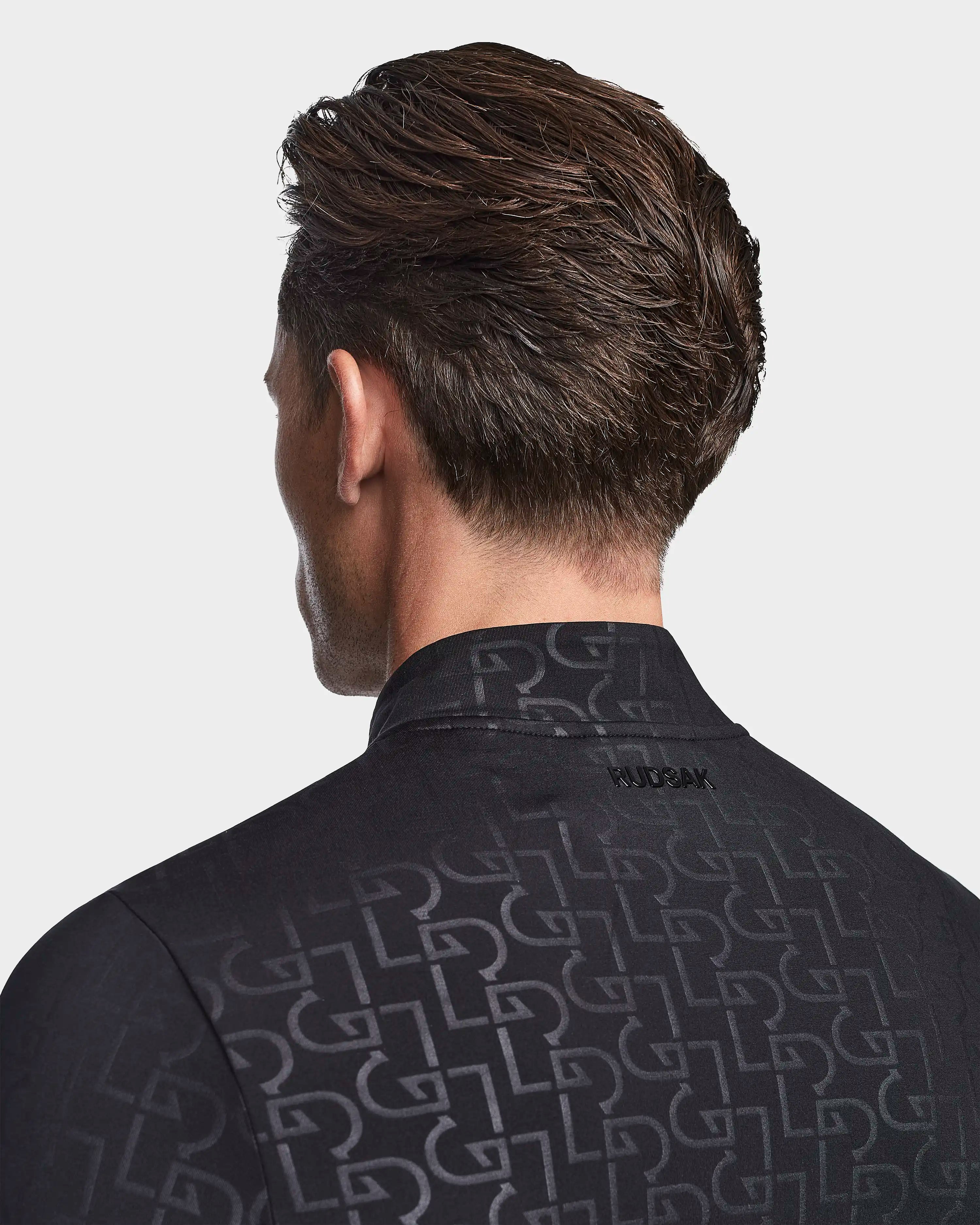 Warren 6523502 Black Pattern Men's Casual Shirt - Stylish & Comfortable for Everyday Wear, Office, and Outdoor Activities