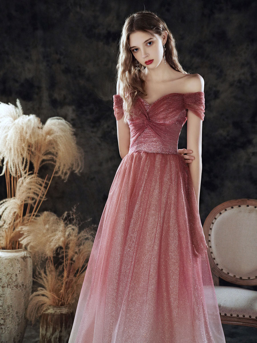 Elegant Burgundy Sweetheart Tulle Sequin Long Prom Dress | Formal Evening Gown for Homecoming, Quinceañera & Special Occasions