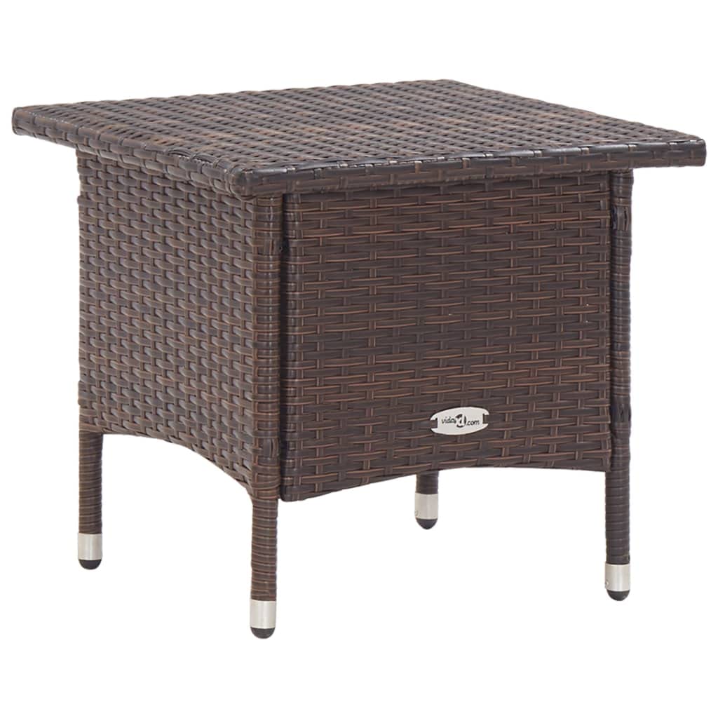 Square Outdoor Coffee Table 19.7